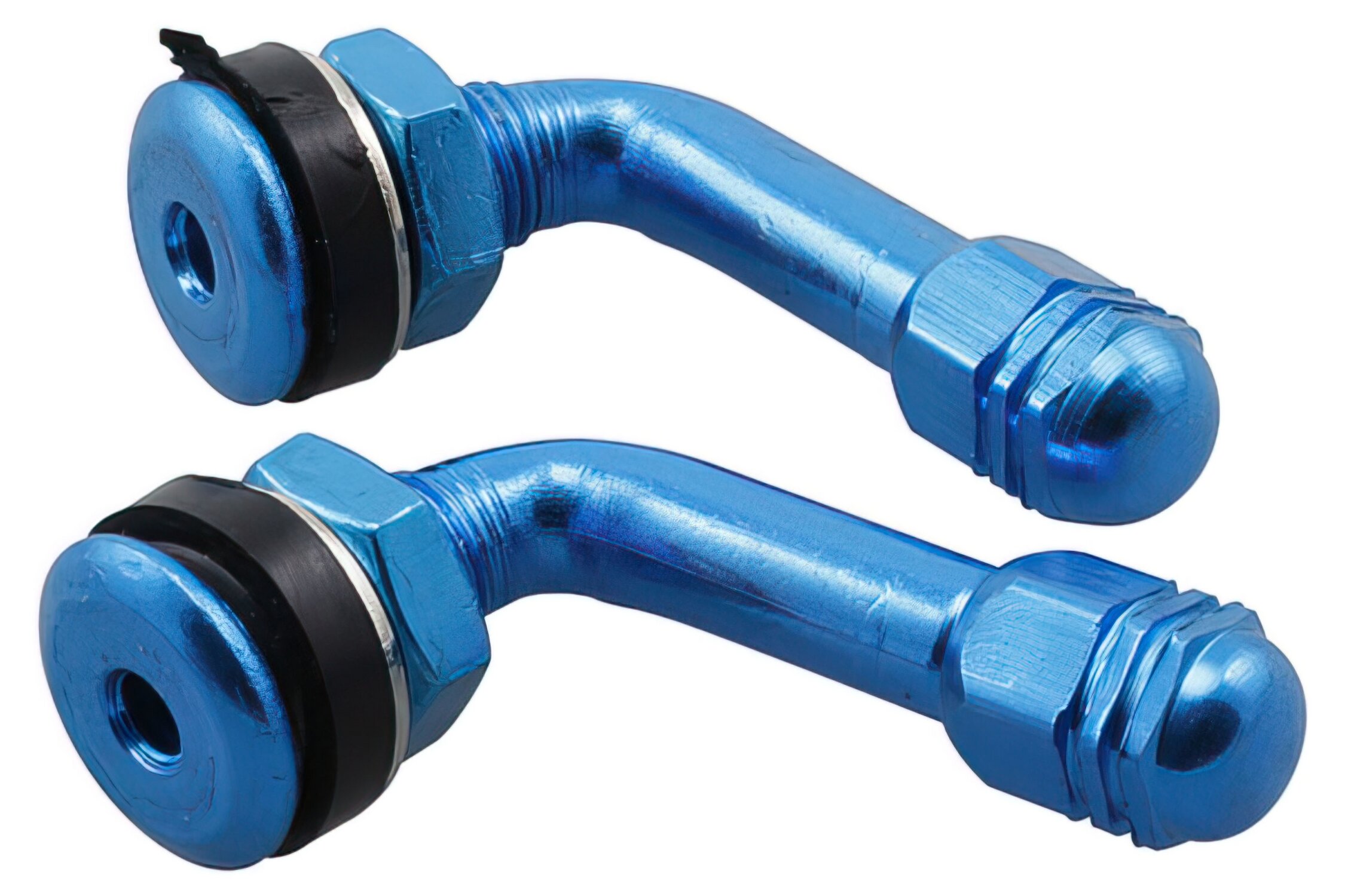 Image of Reifenventile STR8 abgewinkelt blau