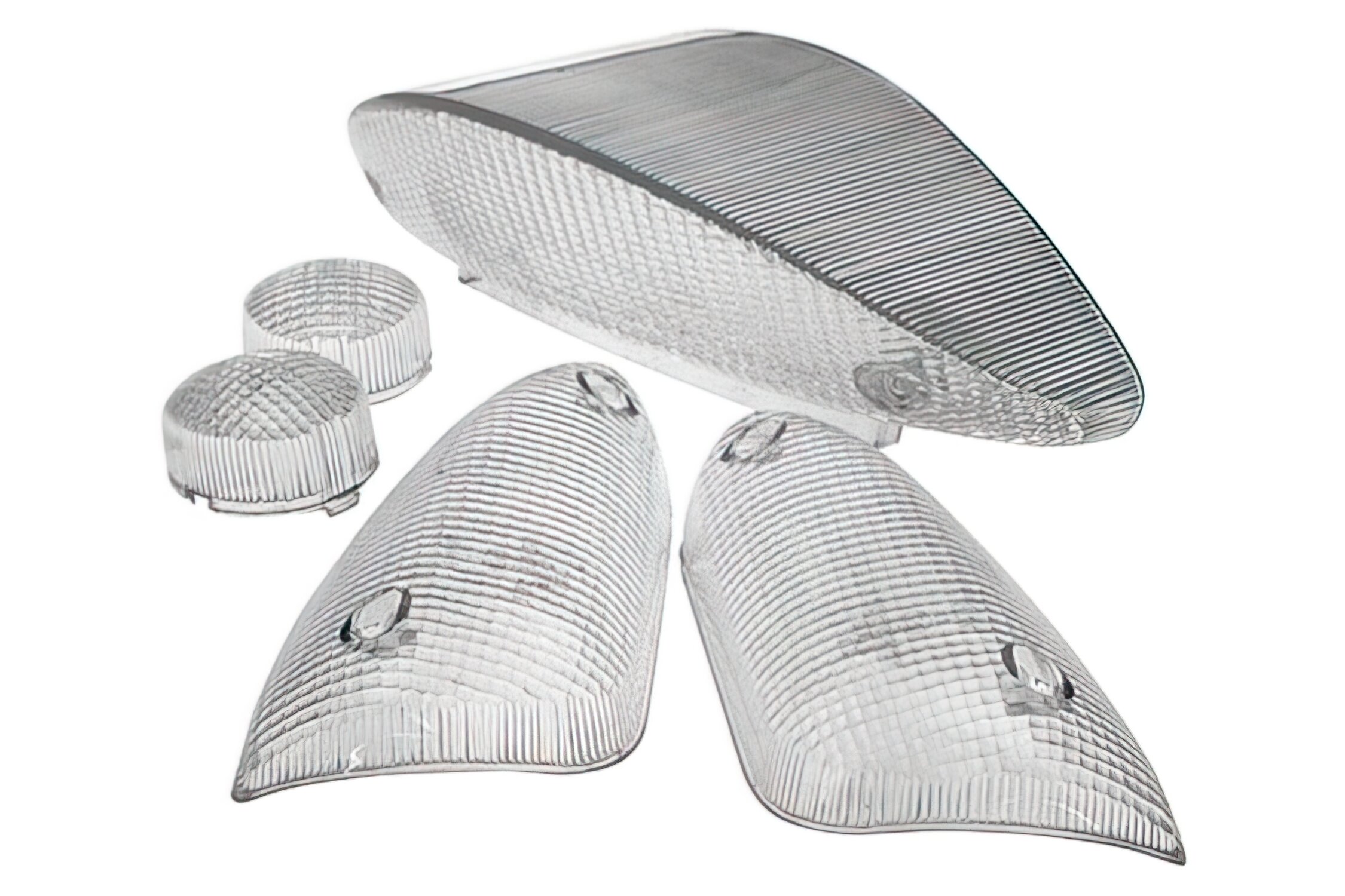 Image of Set Blinkergläser RL transparent Yamaha Aerox nach 1999