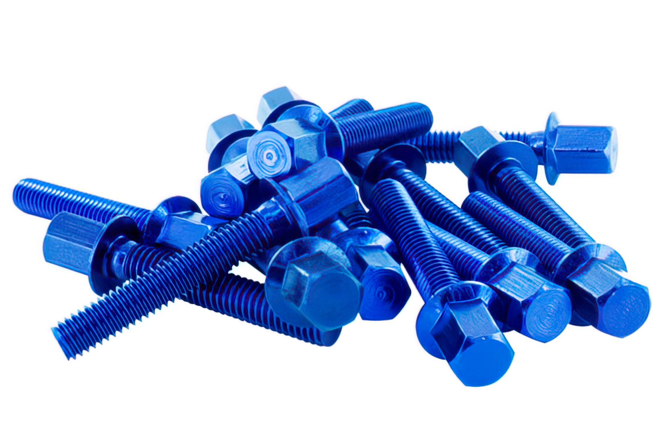 Image of Schraubenset Variodeckel STR8 New-Style Piaggio blau