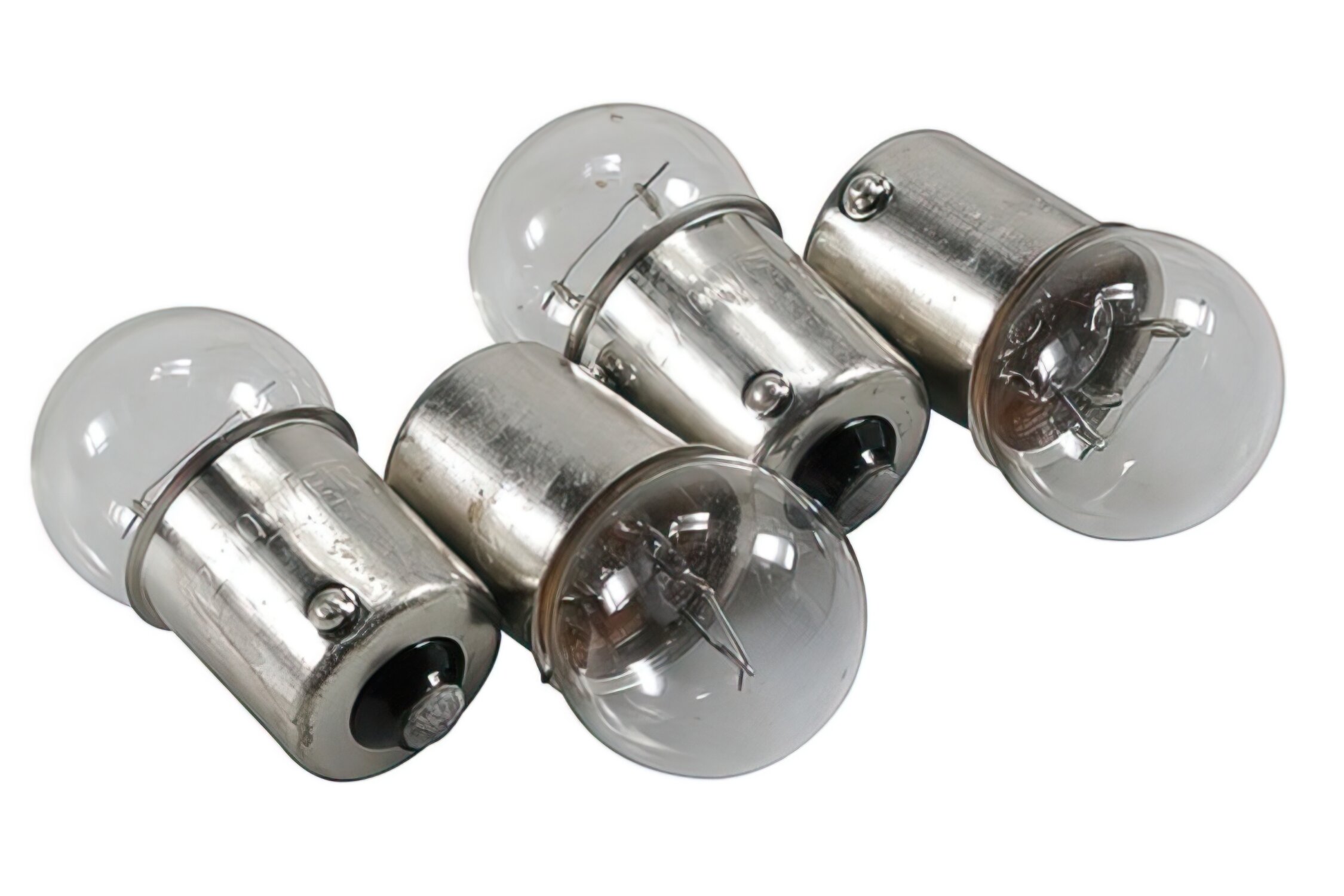 Image of Blinkerlampenset 12V 10W BA15S 4 Stück weiß