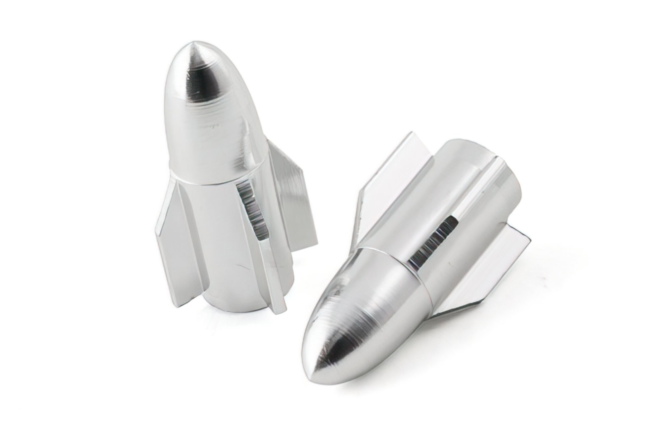 Image of Ventilkappen Rocket STR8 verchromt