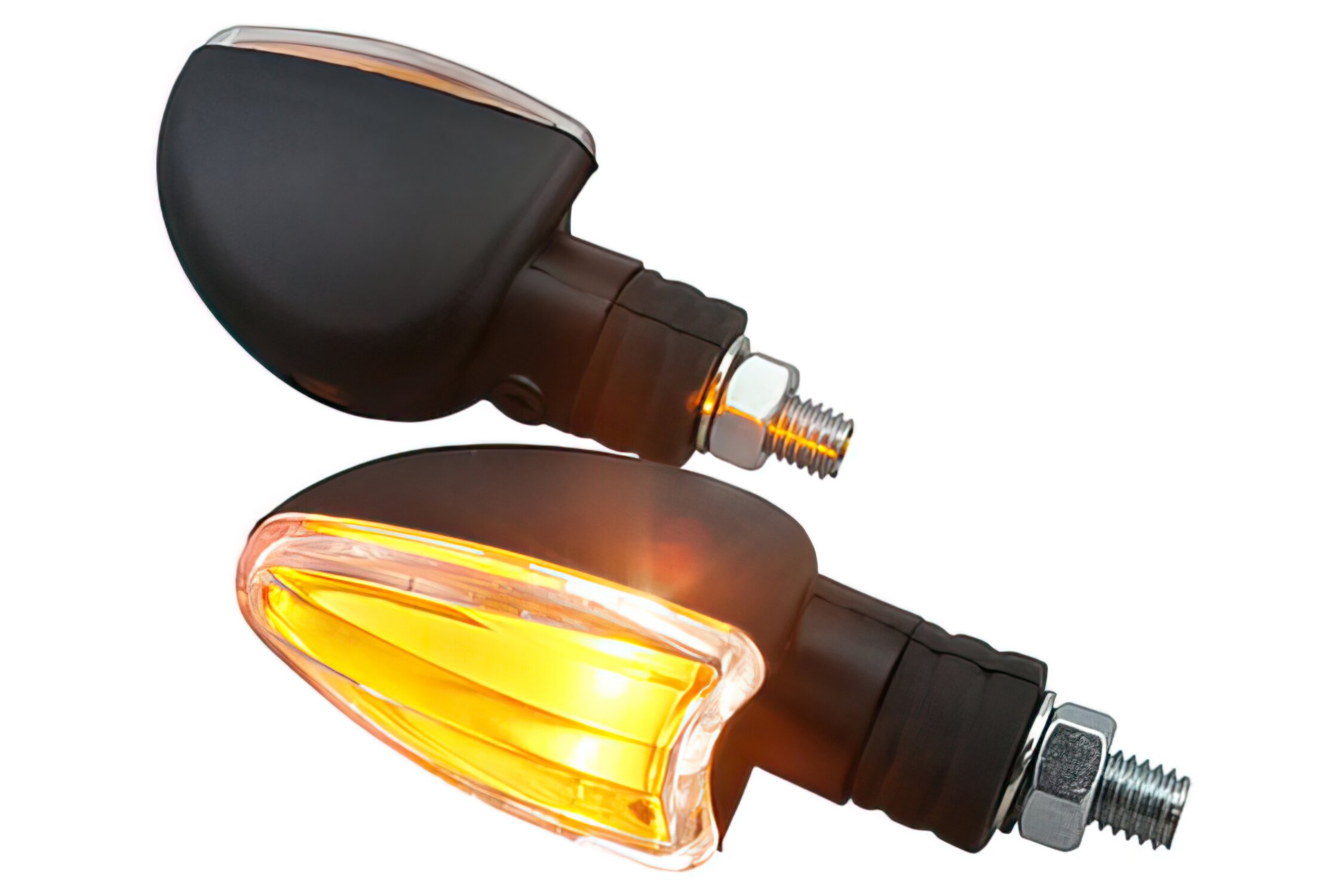Image of Blinker Demon Klarglas schwarz