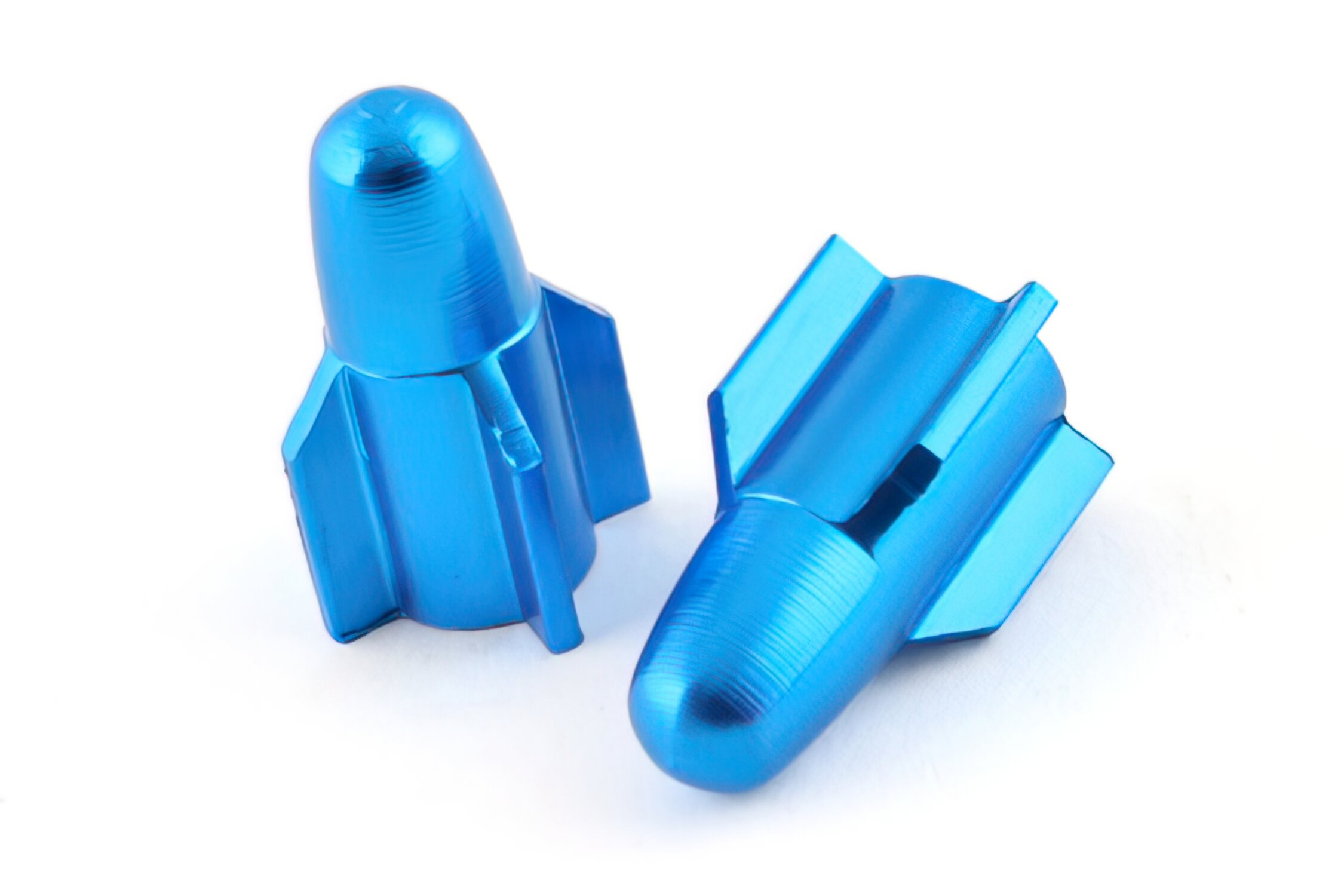 Image of Ventilkappen Rocket STR8 blau