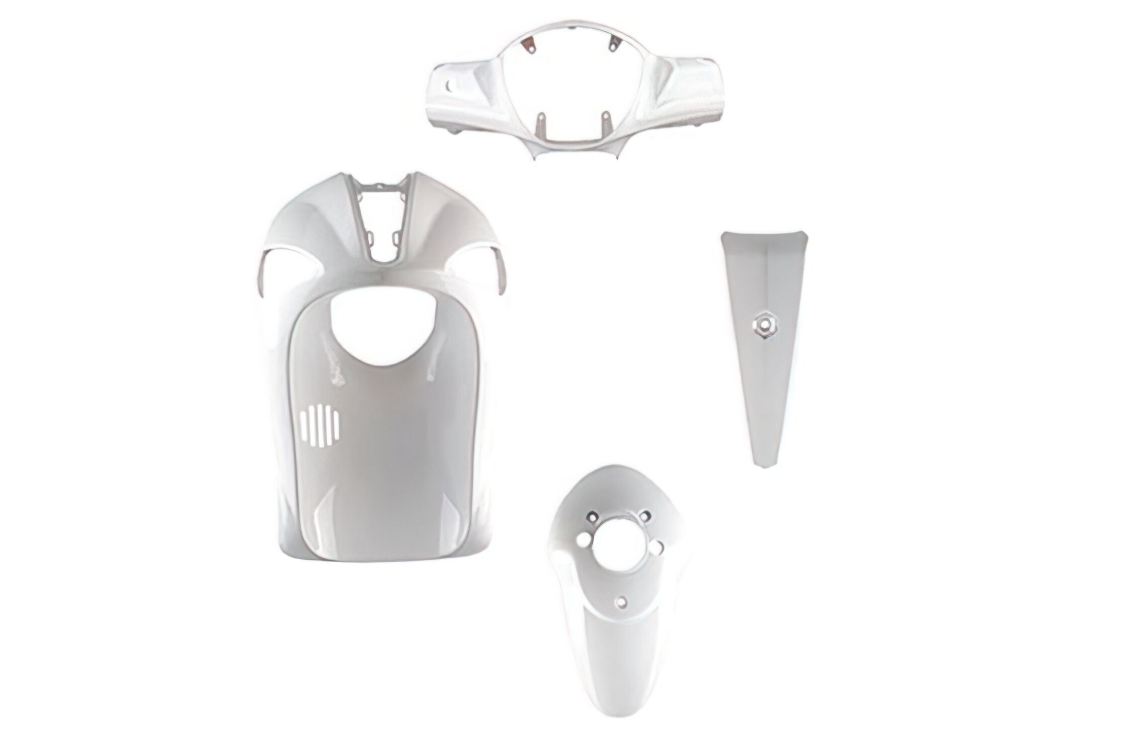 Image of Verkleidungskit 4 Teile weiß Piaggio Liberty 2004 - 2014