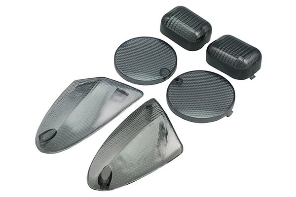 Image of Blinkergläser und Rücklicht STR8 Aprilia SR50 2000 schwarz