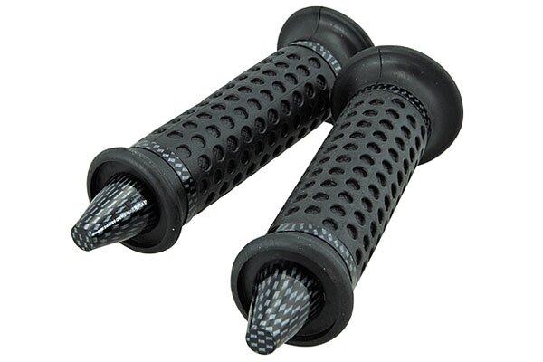 Image of Lenkergriffe STR8 Konik schwarz / carbon look