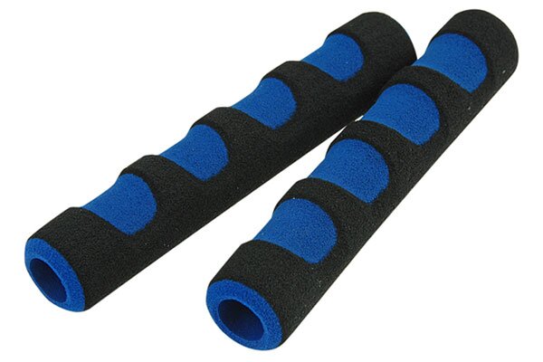 Image of Bremshebelüberzüge STR8 universal schwarz / blau