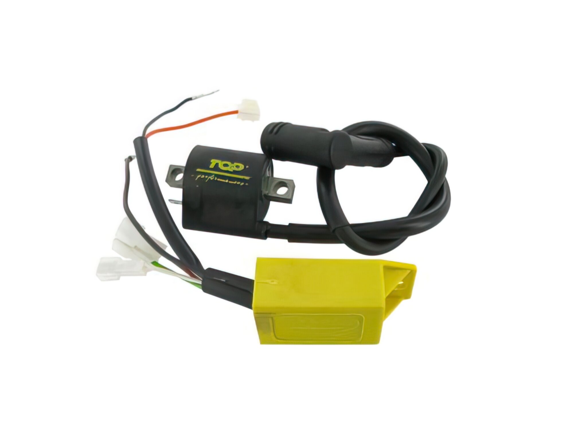 Image of CDI offen Top Performances Spule Zündkabel + Stecker Piaggio