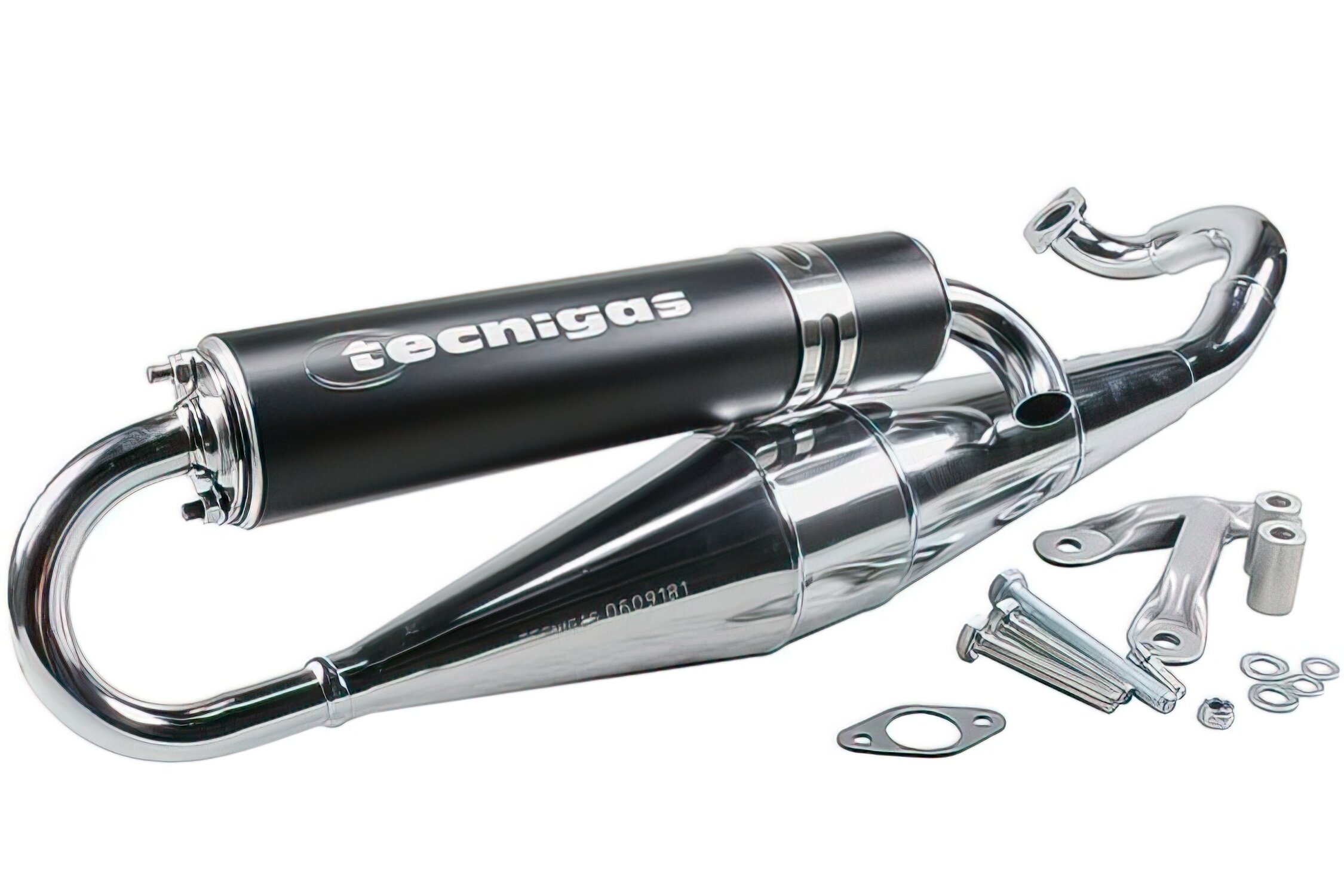 Image of Auspuff Tecnigas NEXT R Italjet Formula 50 chrome