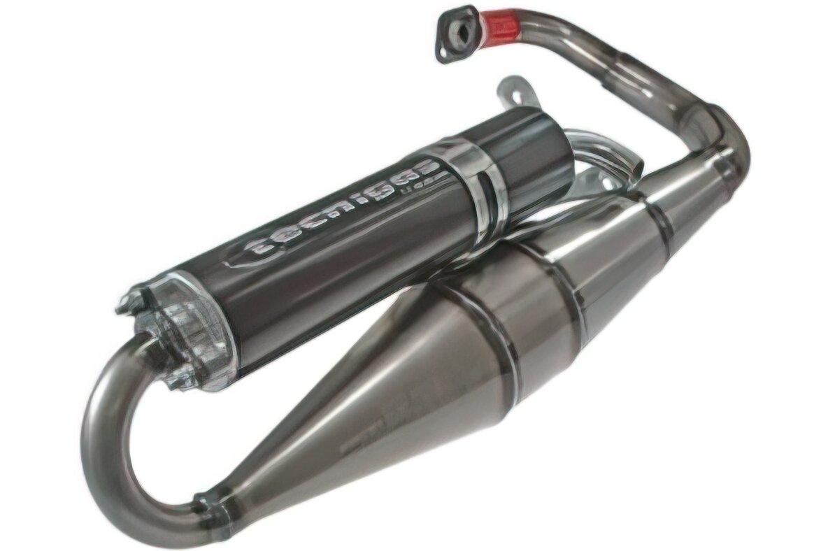 Auspuff Tecnigas Next R Peugeot Speedfight 2 Schwarz