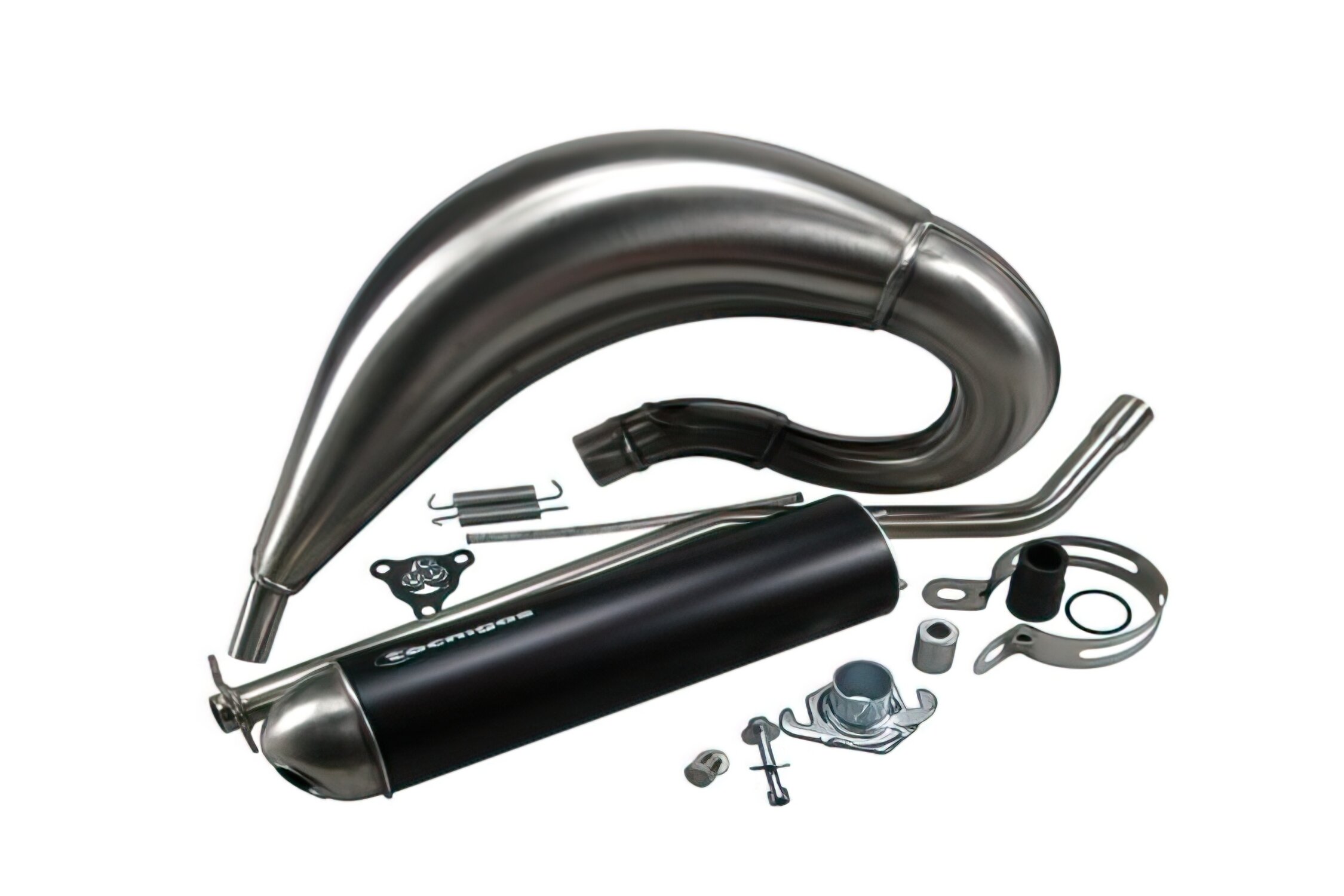 Image of Auspuff Tecnigas E-NOX STEEL Suzuki RMX / SMX