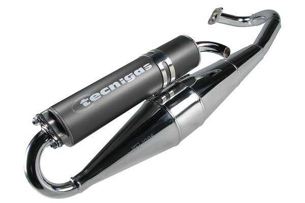 Image of Auspuff Tecnigas NEXT R Piaggio chrome