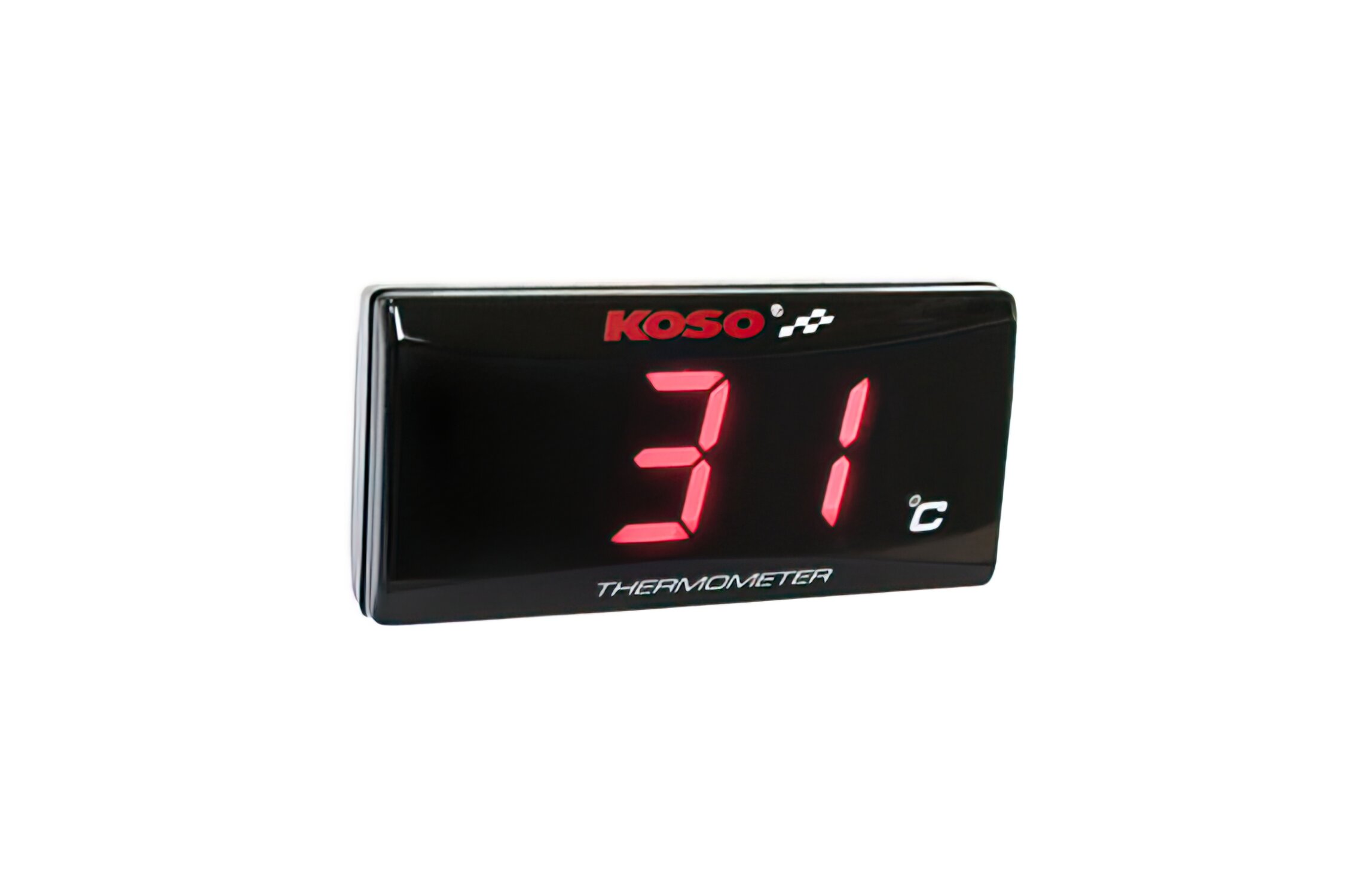 Image of Thermometer Koso SUPER SLIM rot