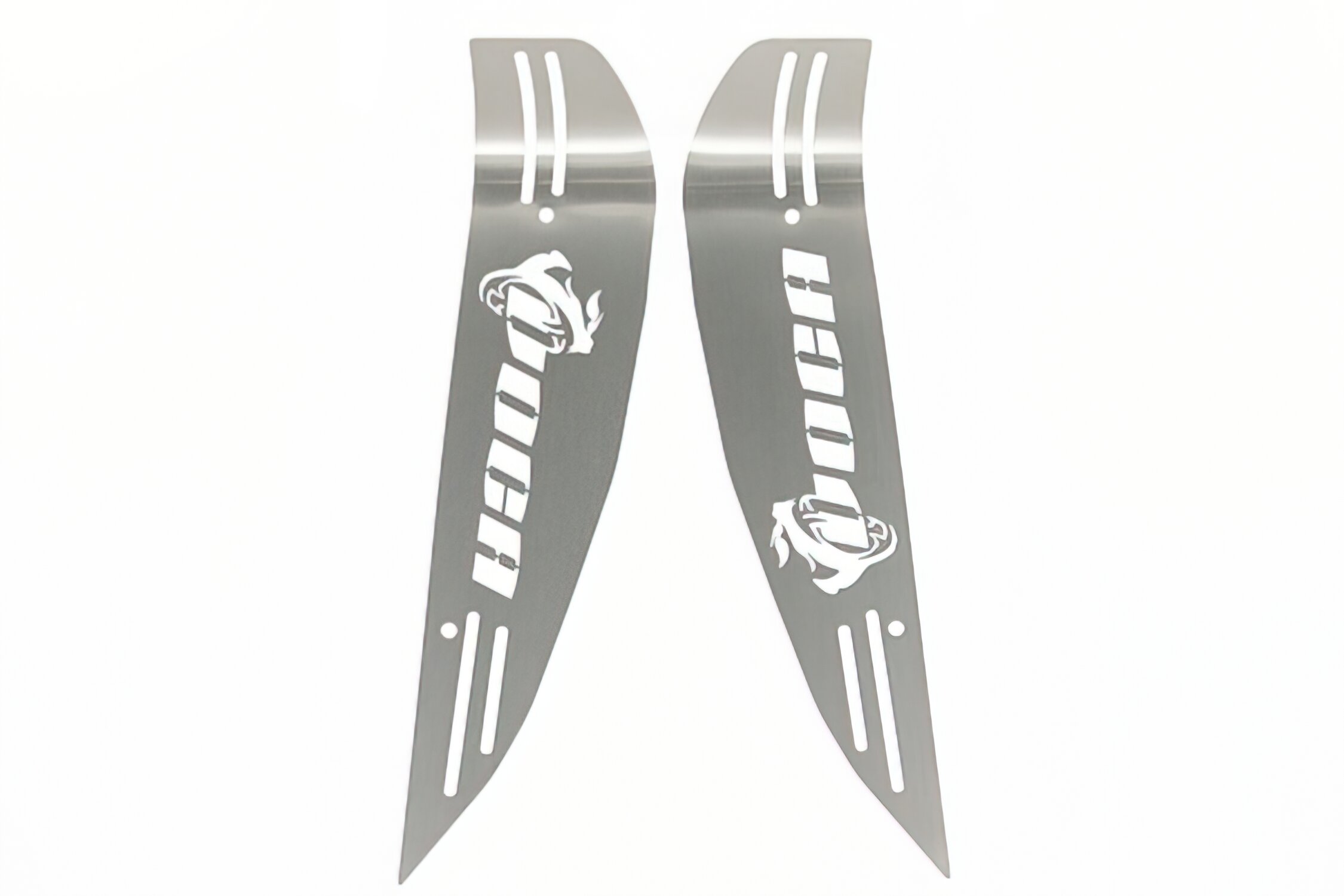 Image of Trittblech Voca Racing Edelstahl Aerox