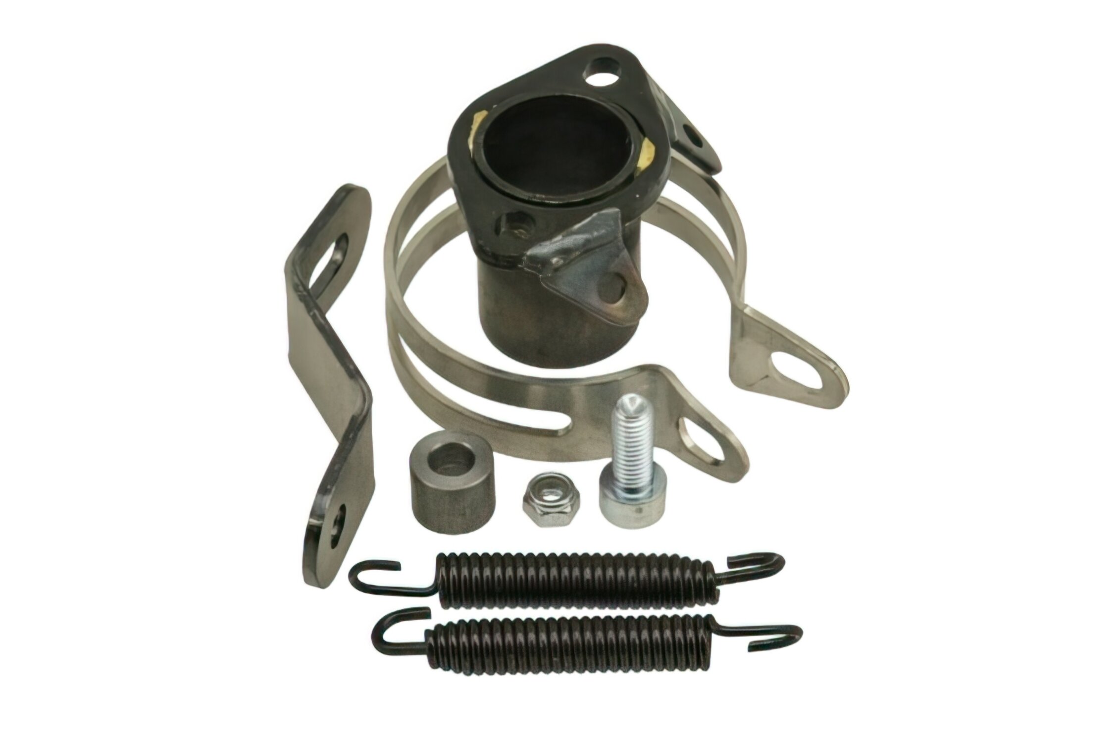 Image of Halterung Auspuff VOCA Racing Carbone 80cc Derbi Senda