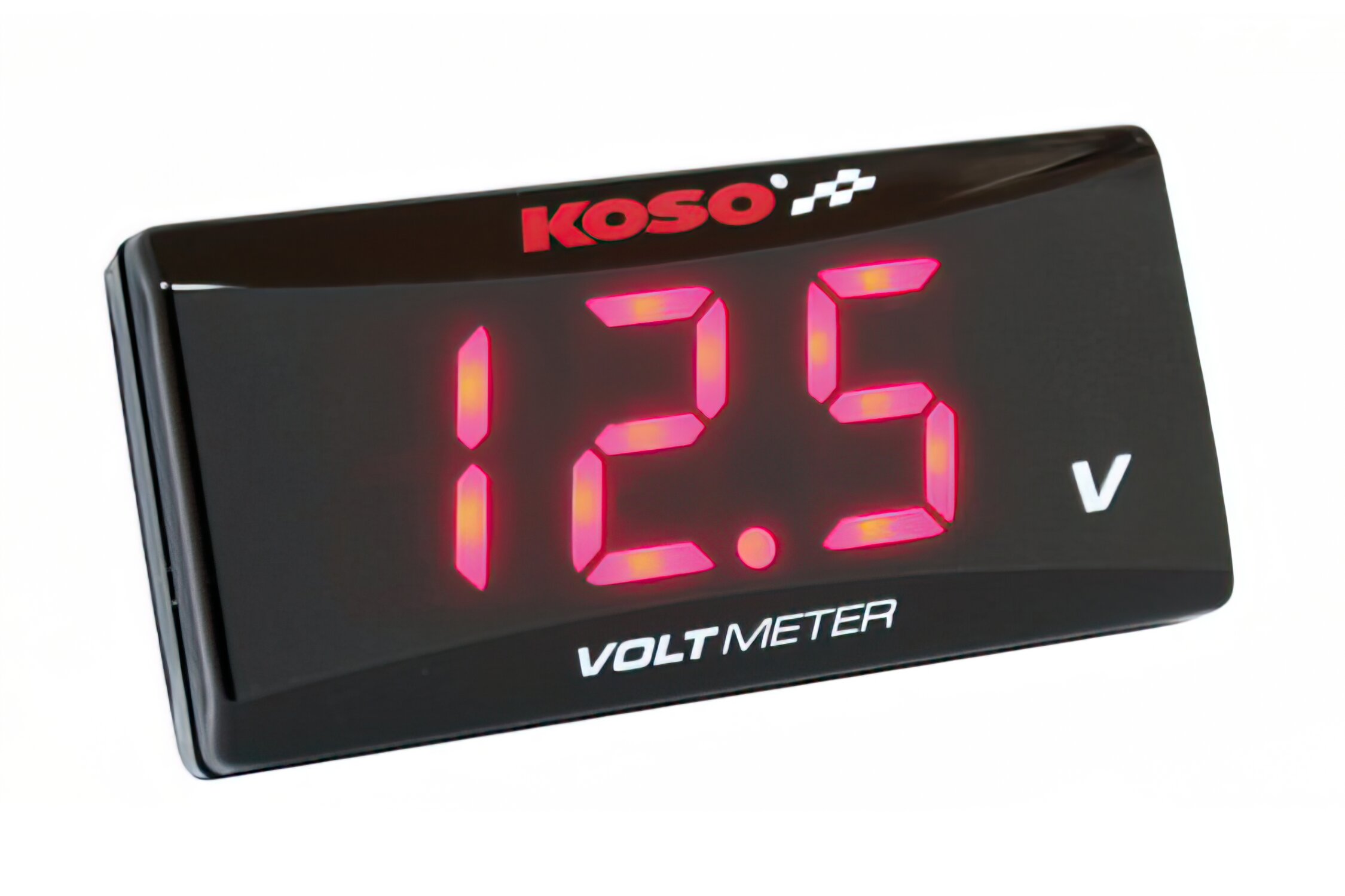 Image of Spannungsanzeige KOSO Super Slim rot