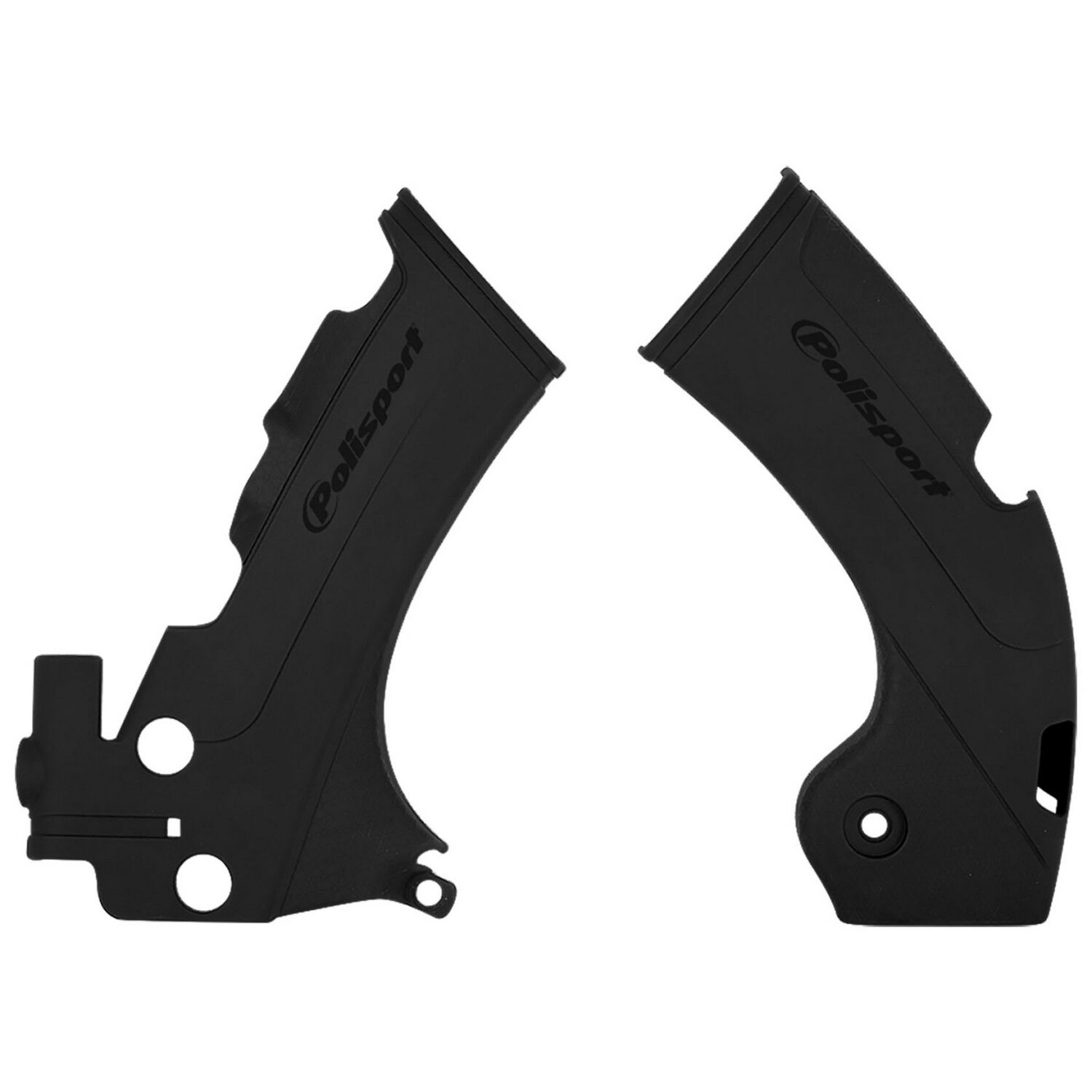 Image of Rahmenschutz Polisport schwarz Yamaha YZF 250 / 450 2014 - 17