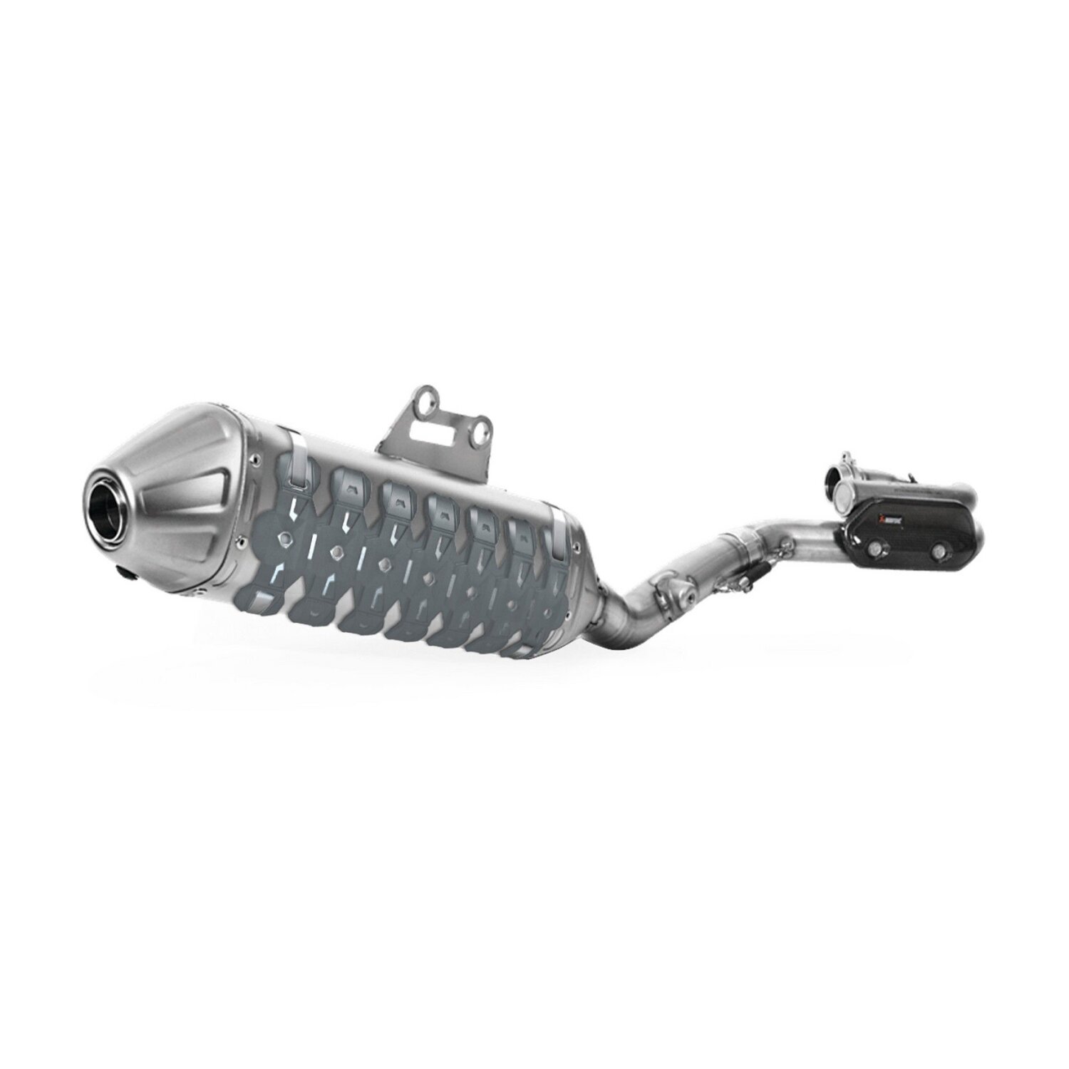 Image of Schalldämpferschutz Polisport Armadillo Extreme grau Nardo