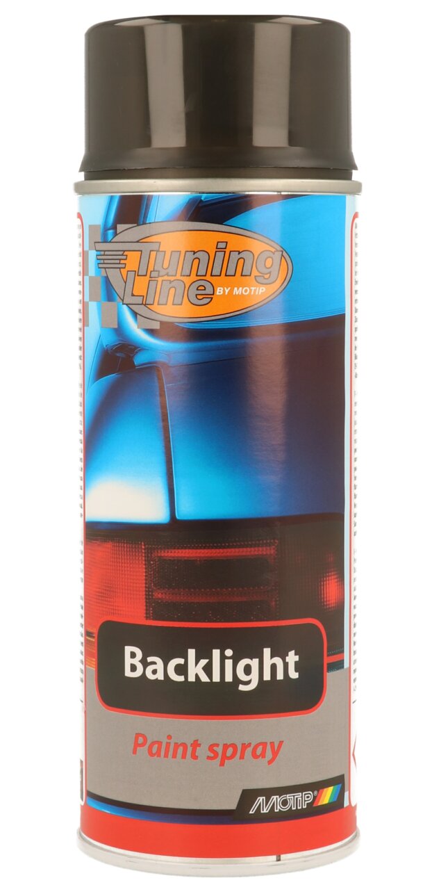 Image of Tönungsspray Motip Backlight 400ml schwarz transparent