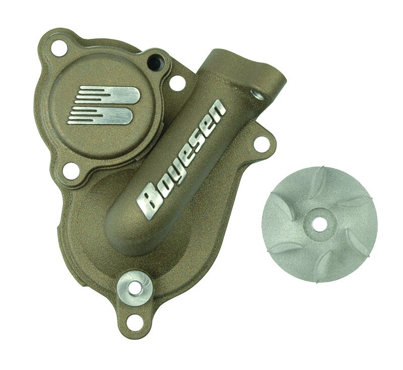 Image of Wasserpumpe Supercooler Boyesen KTM /Husqvarna 250-350 ab 2016 magnesium