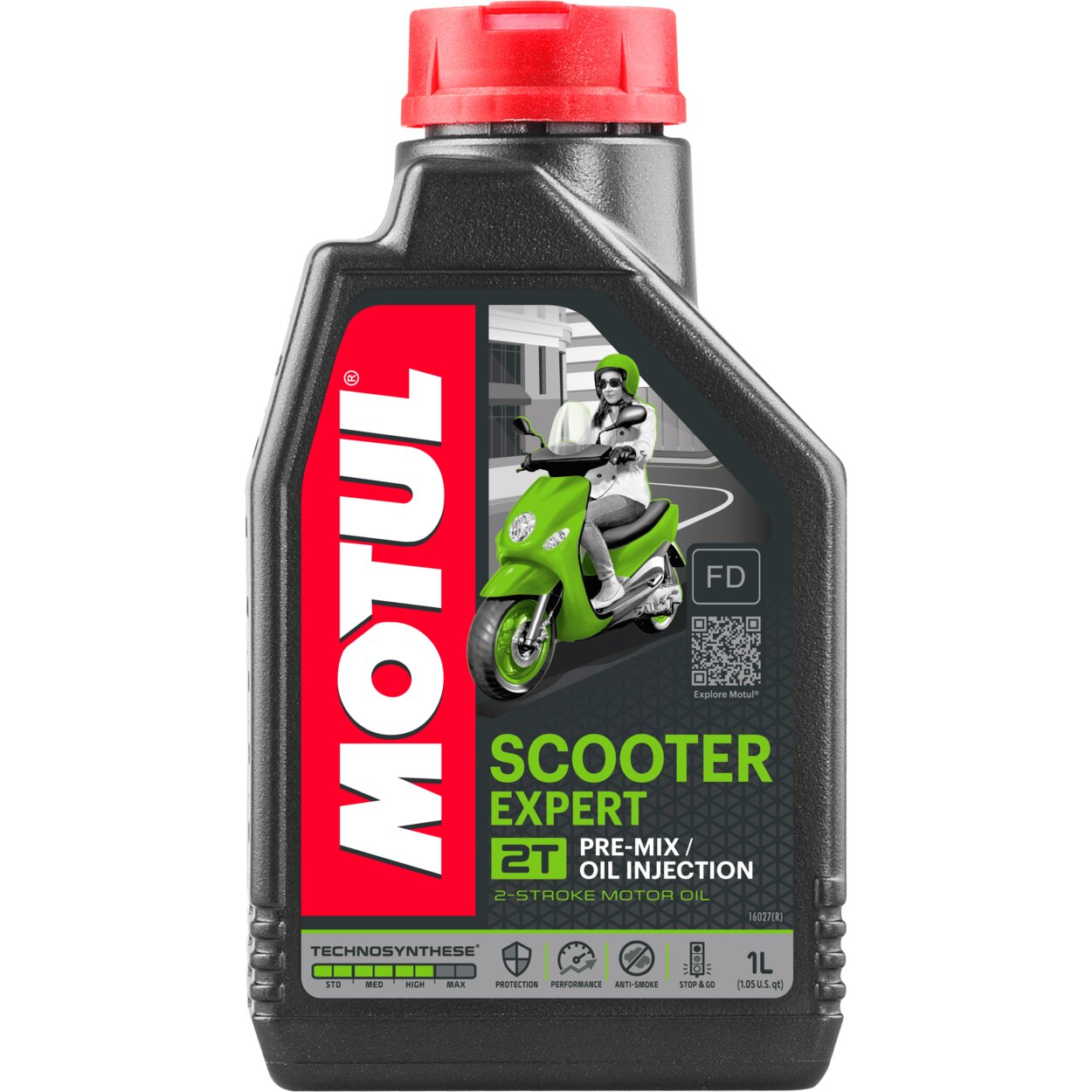 Motoröl 2-Takt Motul Scooter Expert teilsynthese Öl 1 Liter