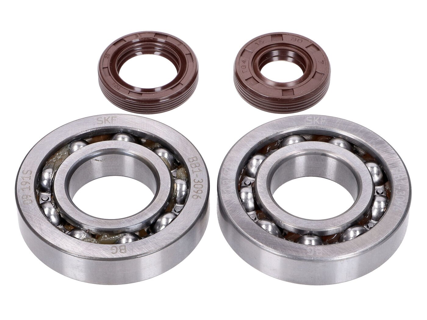 Image of Kurbelwellenlager + Wellendichtringe FKM Naraku Honda X8R