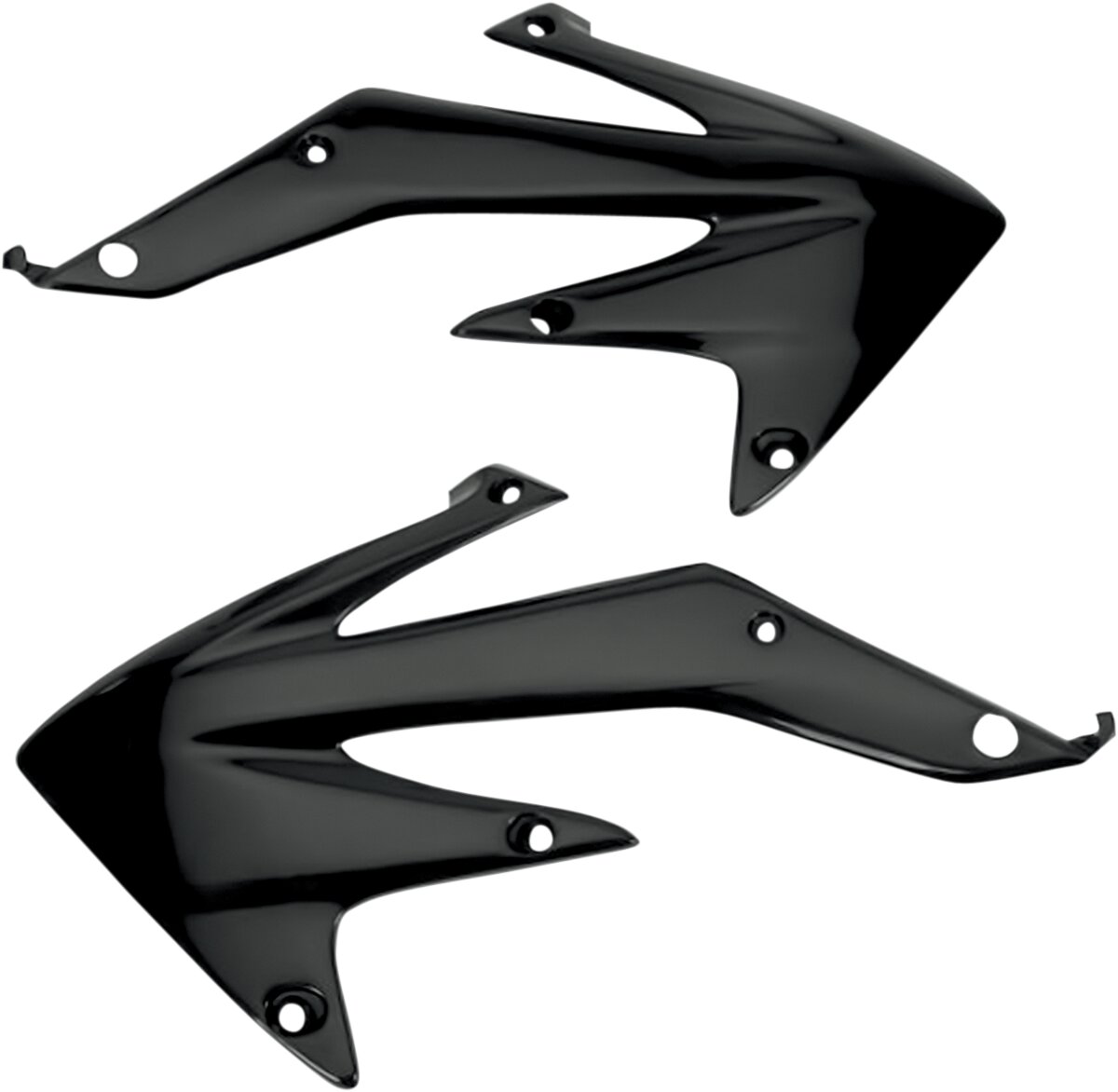 Image of Seitenverkleidungen Tank UFO Honda CRF 450 2005-2008 schwarz