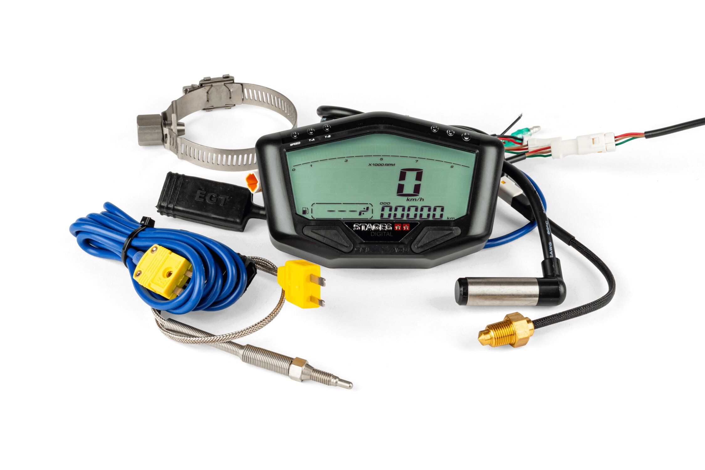 Image of Digitaler Tacho Stage6 R/T MK2 mit EGT Sensor schwarz