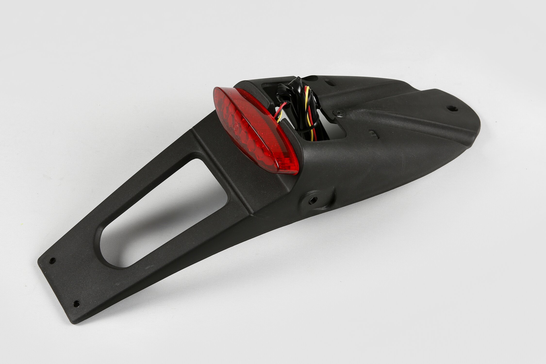 Image of Kennzeichenhalter mit Rücklicht rot Kawasaki KLX 450 UFO
