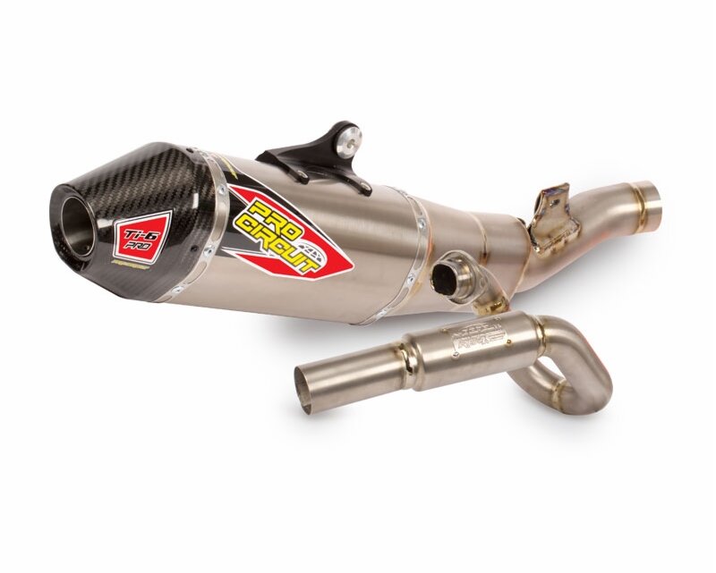 Image of Auspuff Pro Circuit Ti-6 Pro KX 450 ab 2024 Titan / Carbon