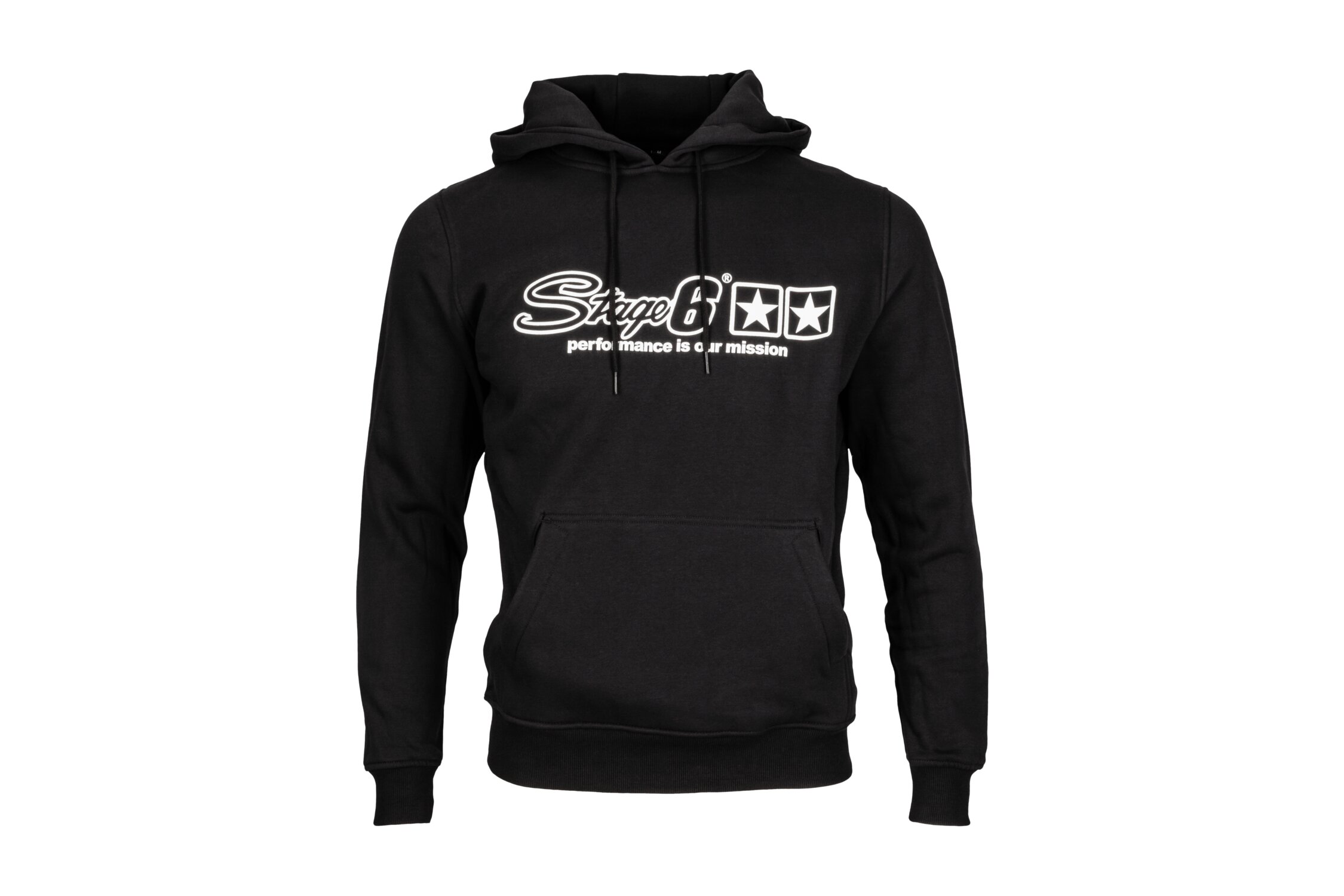 Image of Hoody Stage6, unzipped, schwarz, Größe S
