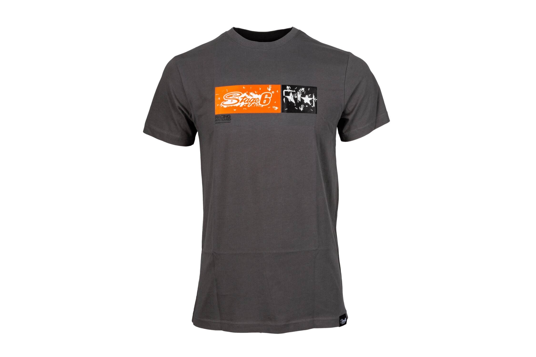 Image of T-Shirt Stage6 Racing Approved Grau M