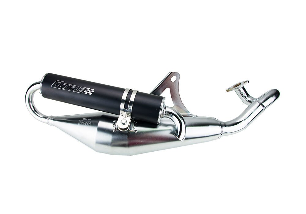 Image of Auspuff Tecnigas Q-TRE Peugeot liegend chrom