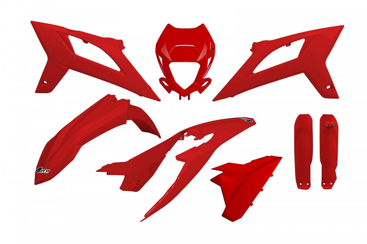 Image of Plastik Kit mit Gabelprotektoren Beta RR 300 ab 2020 rot