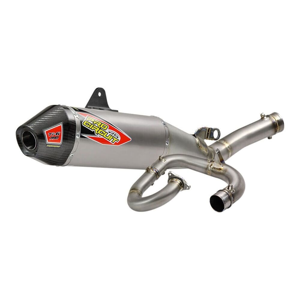 Image of Komplettanlage Yamaha YZF 450 Pro Circuit T6 Edelstahl / Carbon 2023
