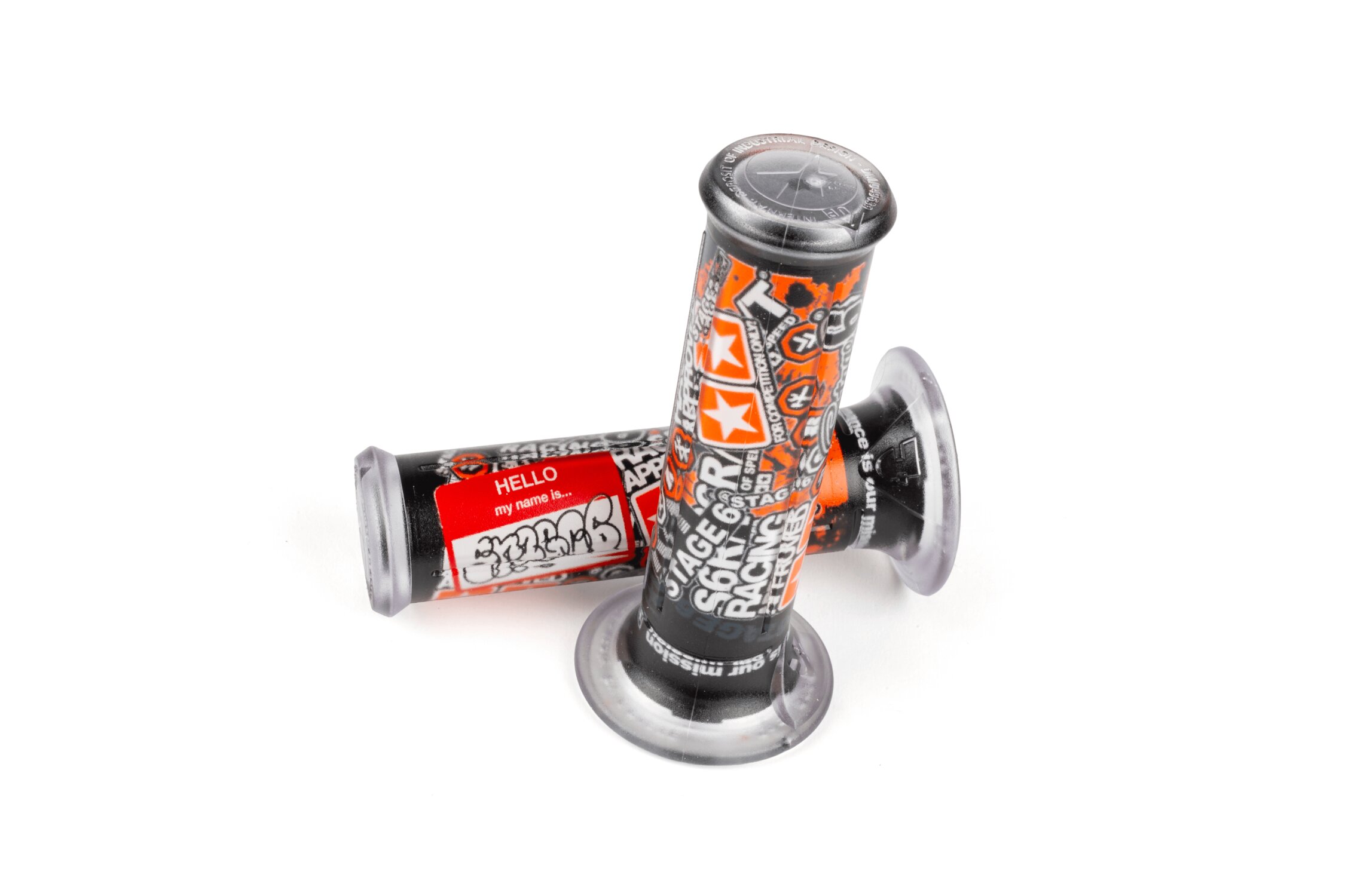 Image of Griffe Stage6 StickerBomb Schwarz / Orange