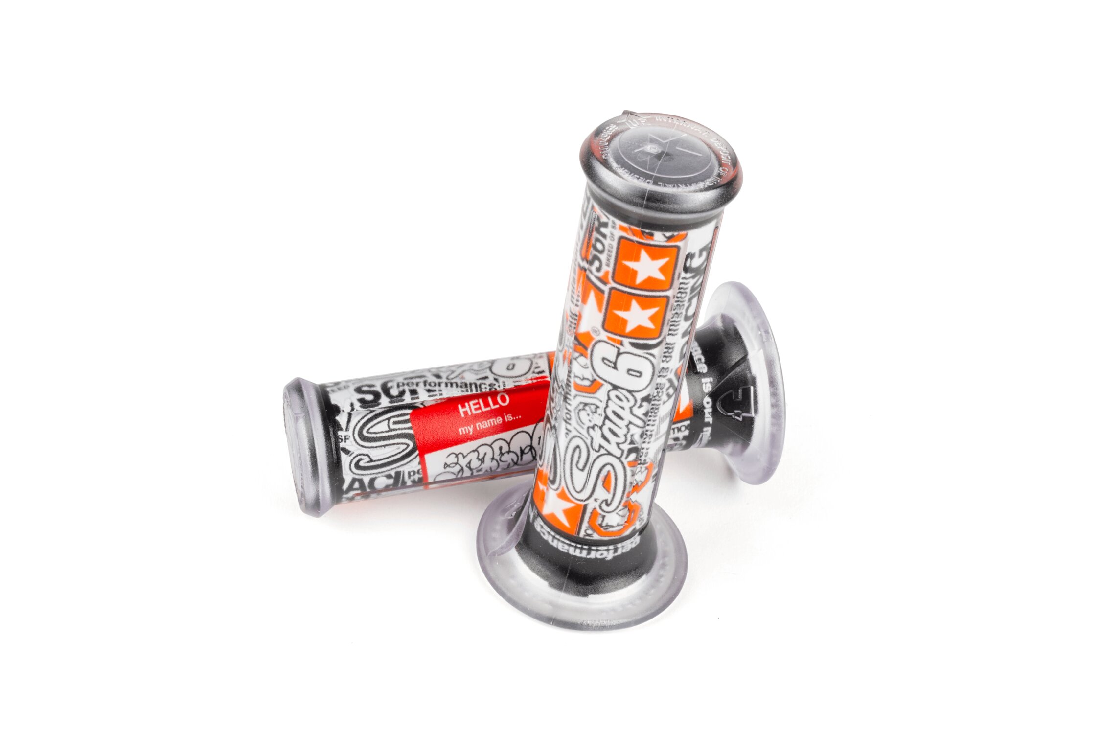 Image of Griffe Stage6 StickerBomb Weiss / Orange