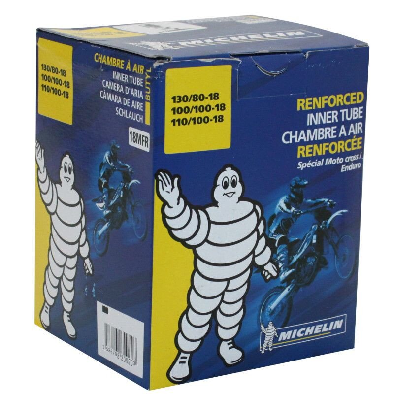 Image of Schlauch 18" 130/80 -110/100 Michelin 18mfr TR4 Ventil