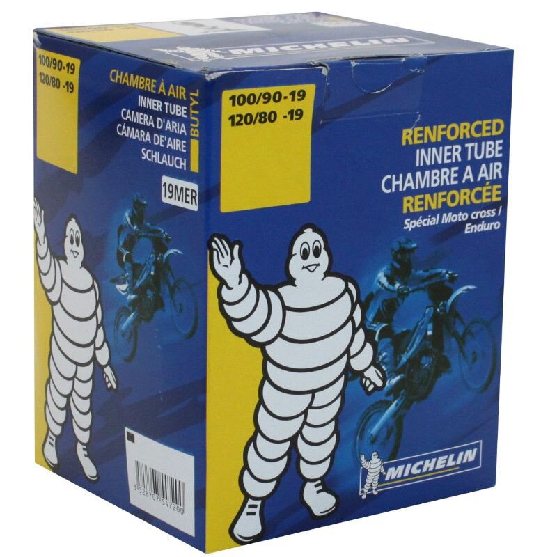 Image of Schlauch 19'' 100/90 - 120/80 Michelin 19mer TR4 Ventil