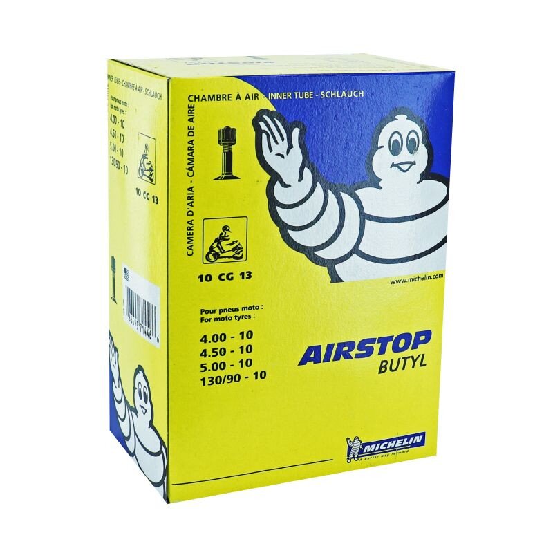 Image of Schlauch 10" 4.00 5.00 Michelin Airstop 10cg13 Schrader Ventil