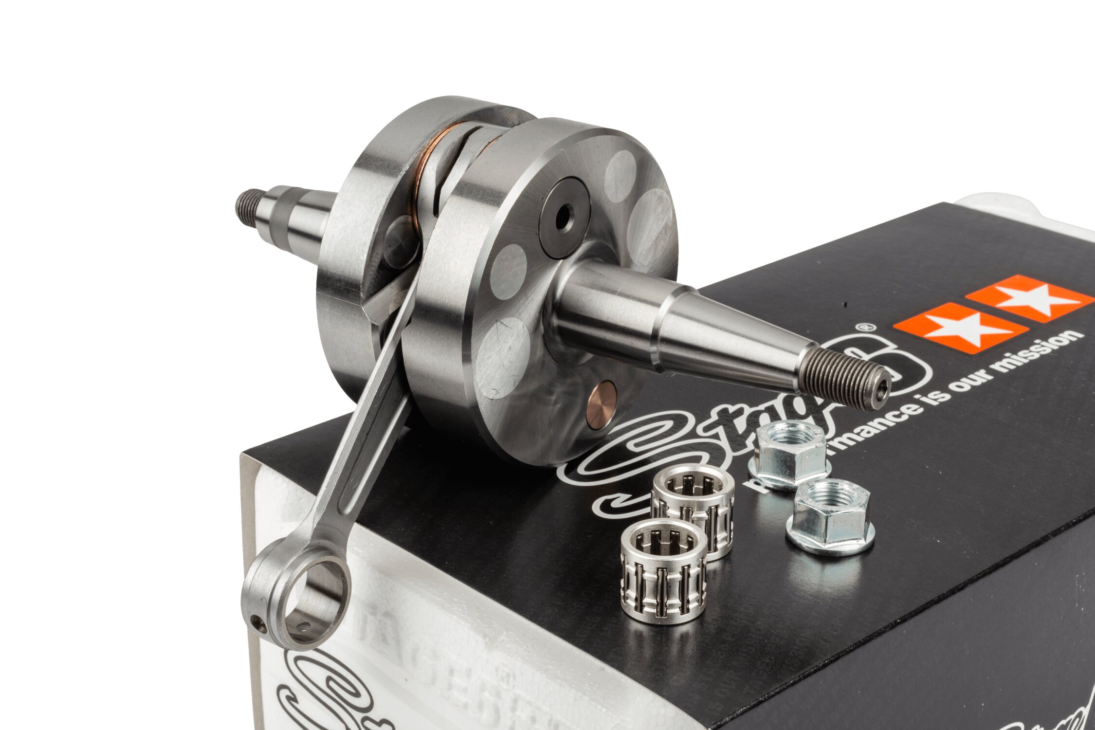 Image of Kurbelwelle Stage6 R/T 44mm Hub / 95mm Pleuel Derbi Euro 3 / 4