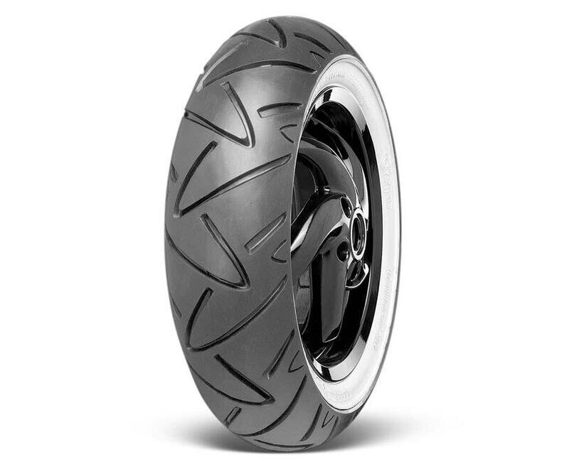 Image of Roller Weisswandreifen Continental ContiTwist 120/70-12 58P verstärkt TL