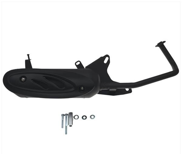 Image of Auspuff Piaggio Peugeot Kisbee 4T Tecnigas Silent Pro Black