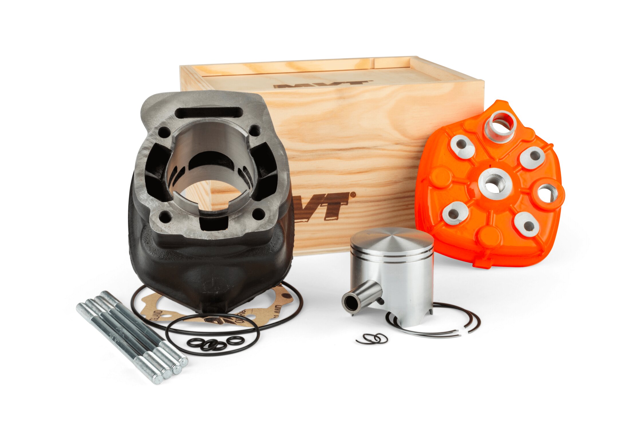 Image of Zylinder Kit MVT Iron Pro Max 90ccm 45mm Hub Derbi Euro 3 / 4