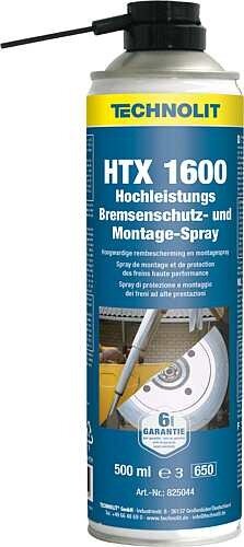 Image of Bremsenschutz-Spray HTX1600 Technolit 500ml