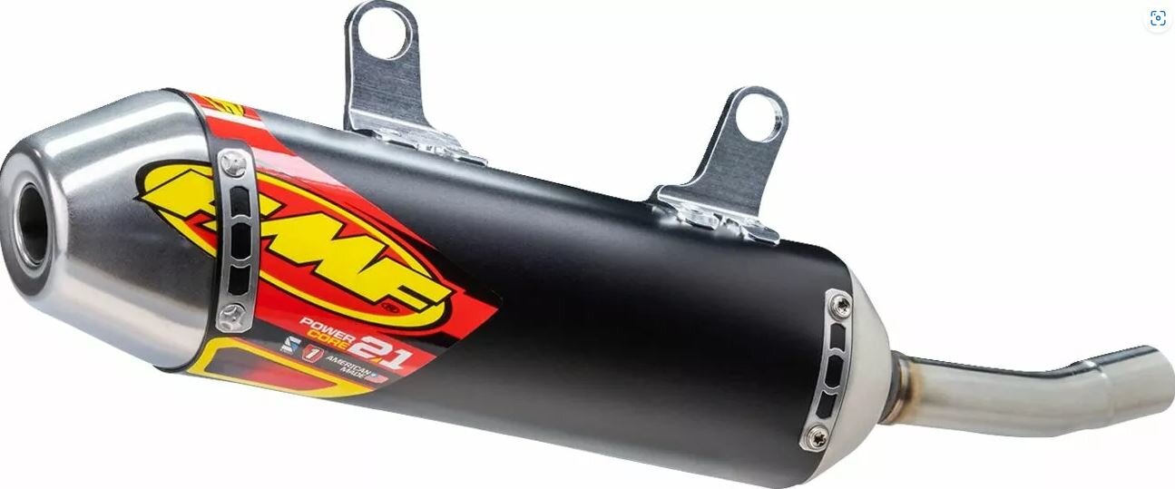 Image of Endschalldämpfer FMF Powercore 2.1 shorty EXC TPI / TE 300 2020-2023