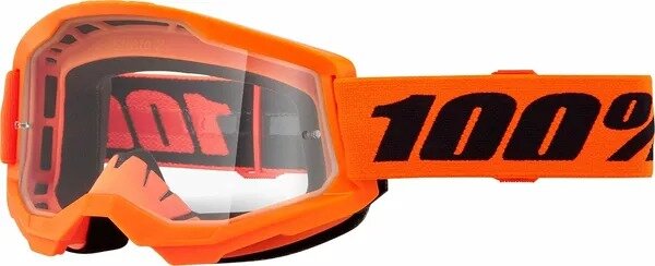 Image of Crossbrille 100% Strata 2 neon orange