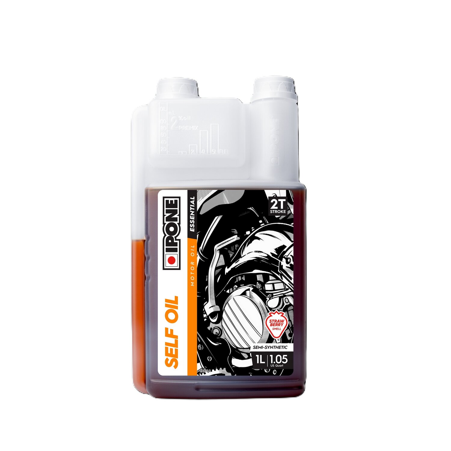 Image of 2-Takt Öl Ipone SELF OIL Erdbeer 1L