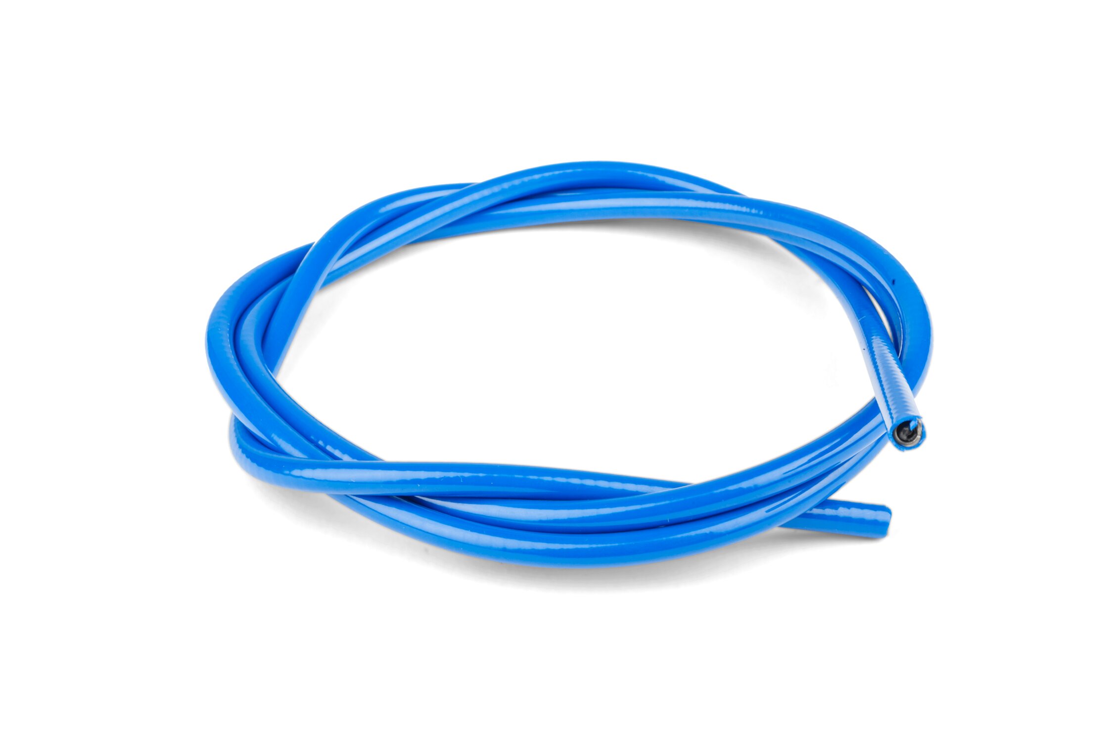 Image of Aussenhülle Gaszug 5mm blau - 1 Meter
