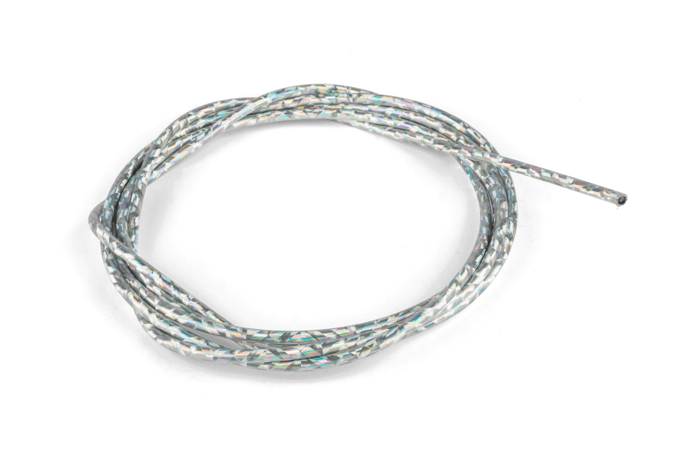 Image of Aussenhülle Gaszug 5mm Lazer Chrome - 1 Meter